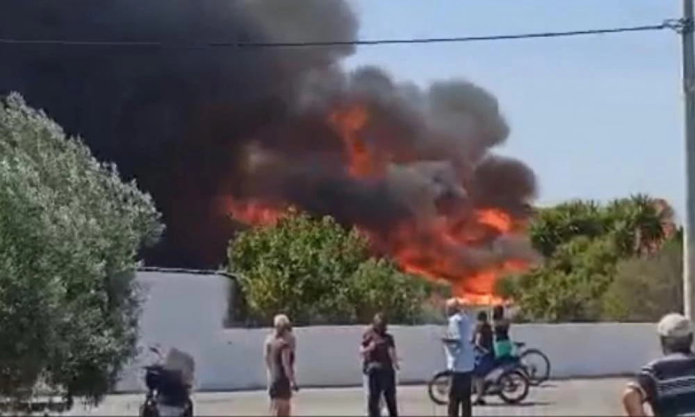 Συναγερμός στην πυροσβεστική: Φωτιά στον Ασπρόπυργο Αττικής
